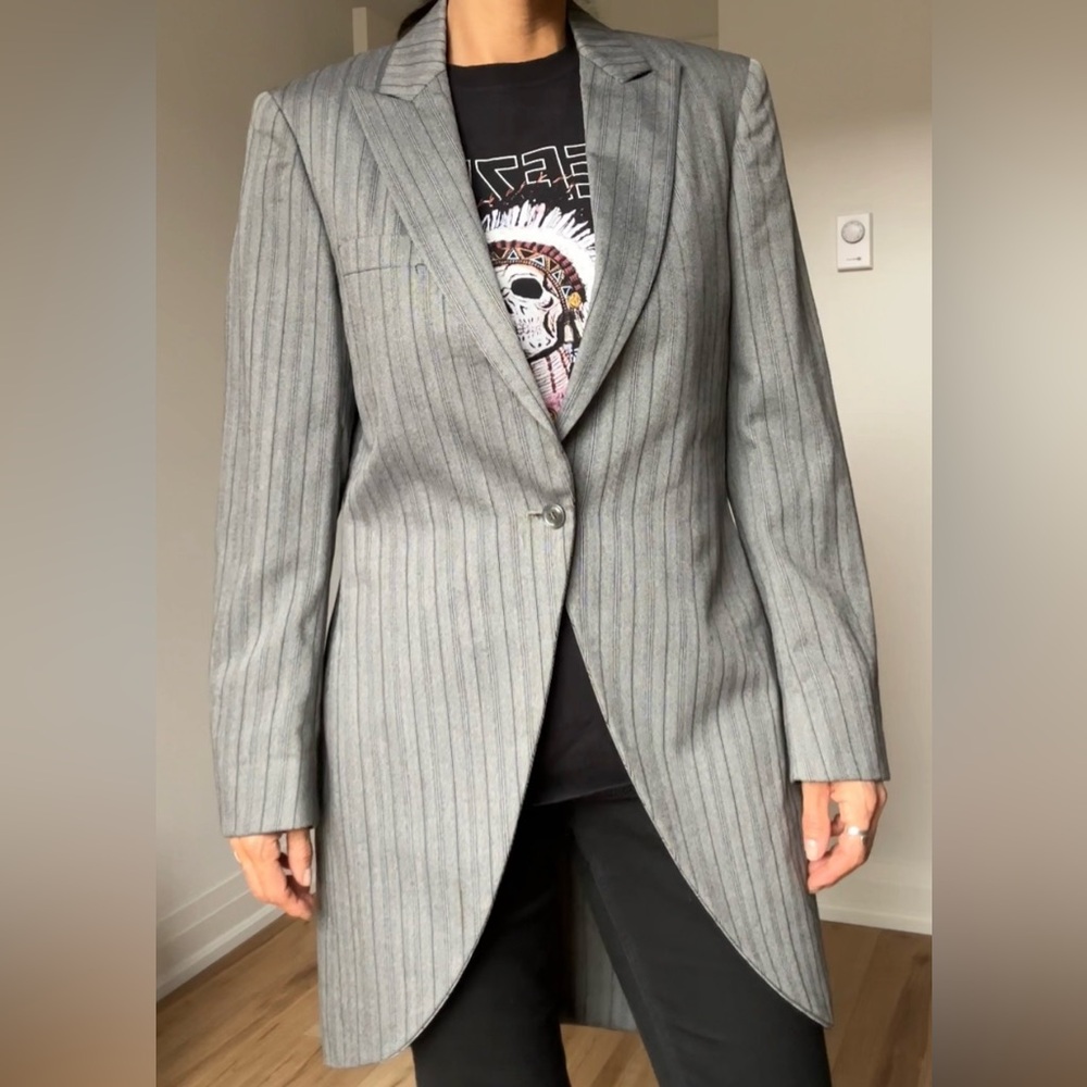 Vintage Mens Yves Saint Laurent Tuxedo Tail Coat